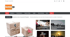 Desktop Screenshot of gazetemege.com
